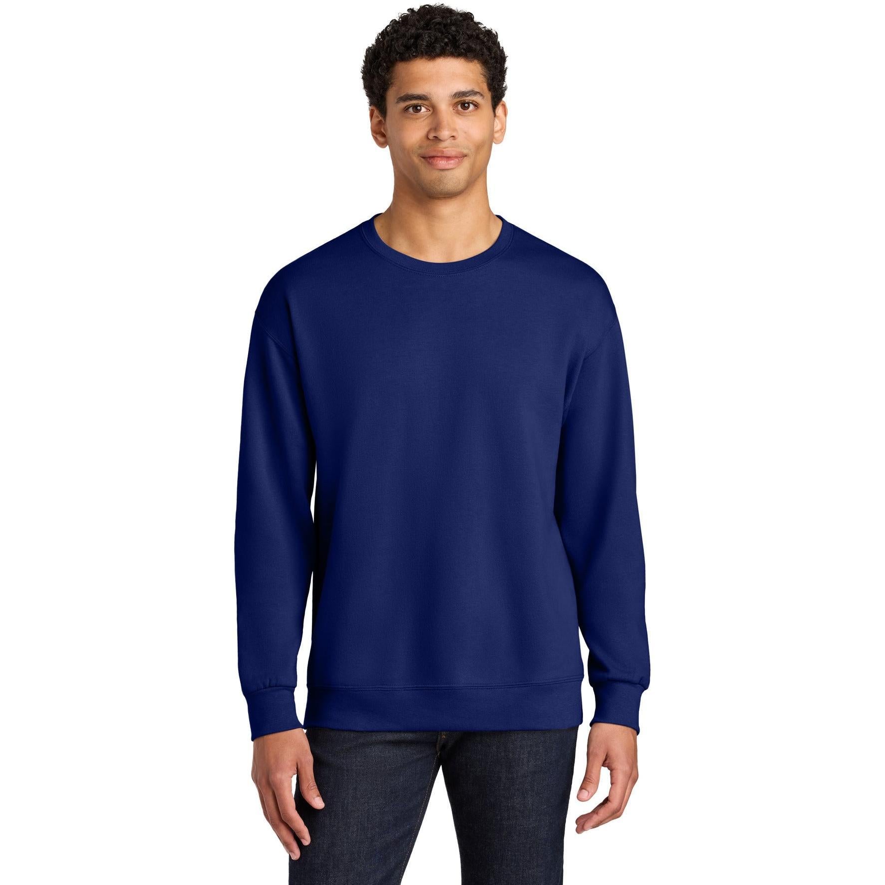Jerzees Ultimate Unisex CVC Ring Spun Crewneck Sweatshirt