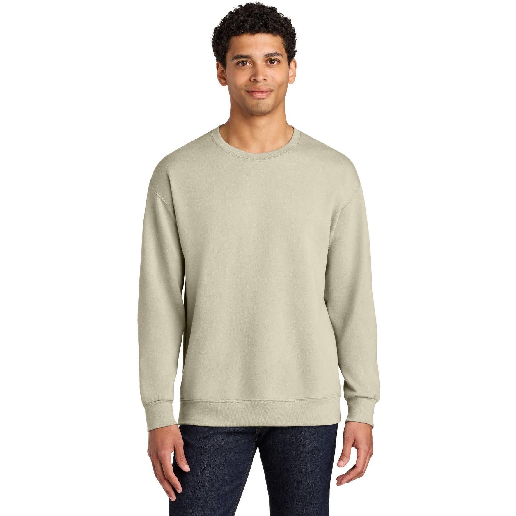 Jerzees Ultimate Unisex CVC Ring Spun Crewneck Sweatshirt