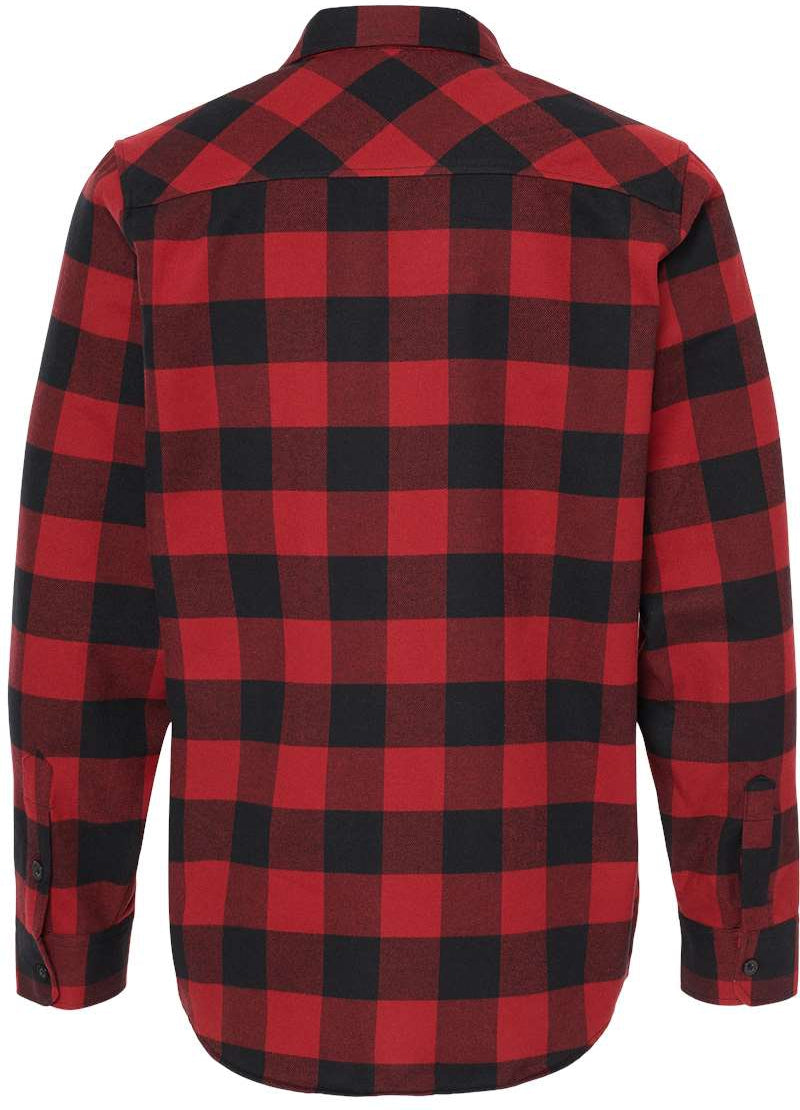 no-logo Independent Trading Co. Flannel Shirt-Men's Dress Shirts-Independent Trading Co.-Thread Logic