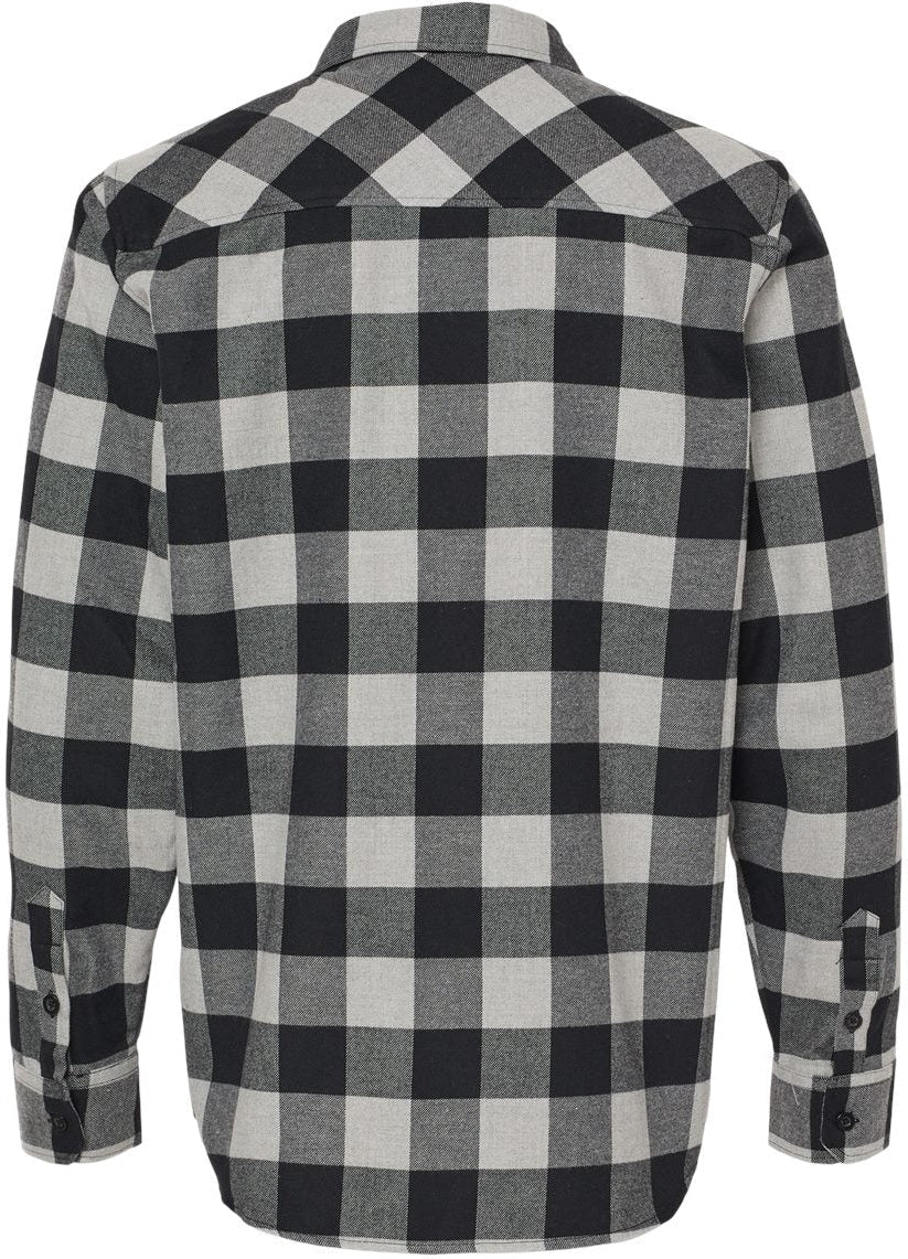 no-logo Independent Trading Co. Flannel Shirt-Men's Dress Shirts-Independent Trading Co.-Thread Logic