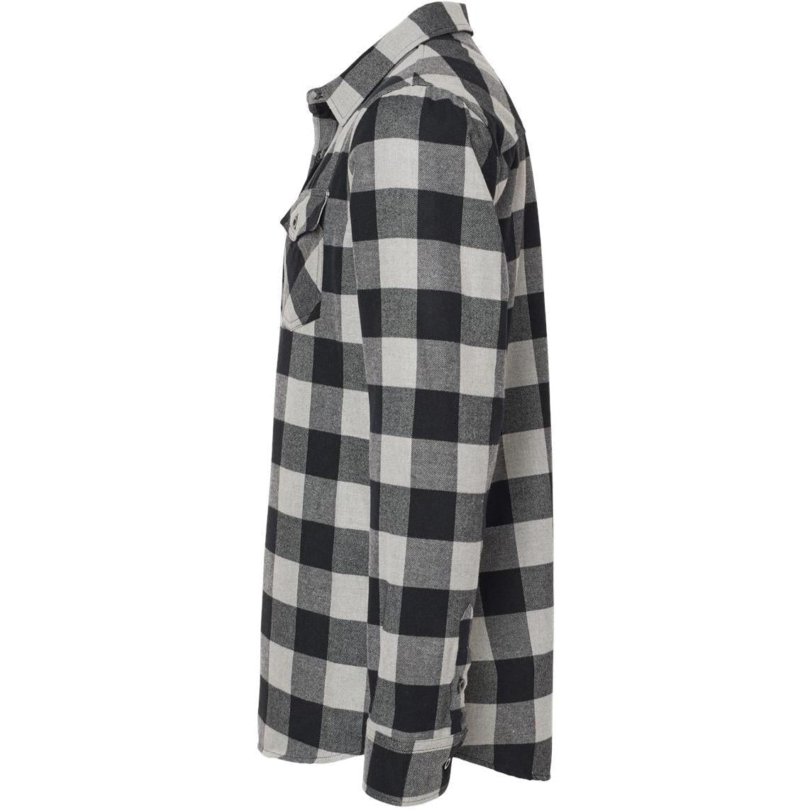 no-logo Independent Trading Co. Flannel Shirt-Men's Dress Shirts-Independent Trading Co.-Thread Logic