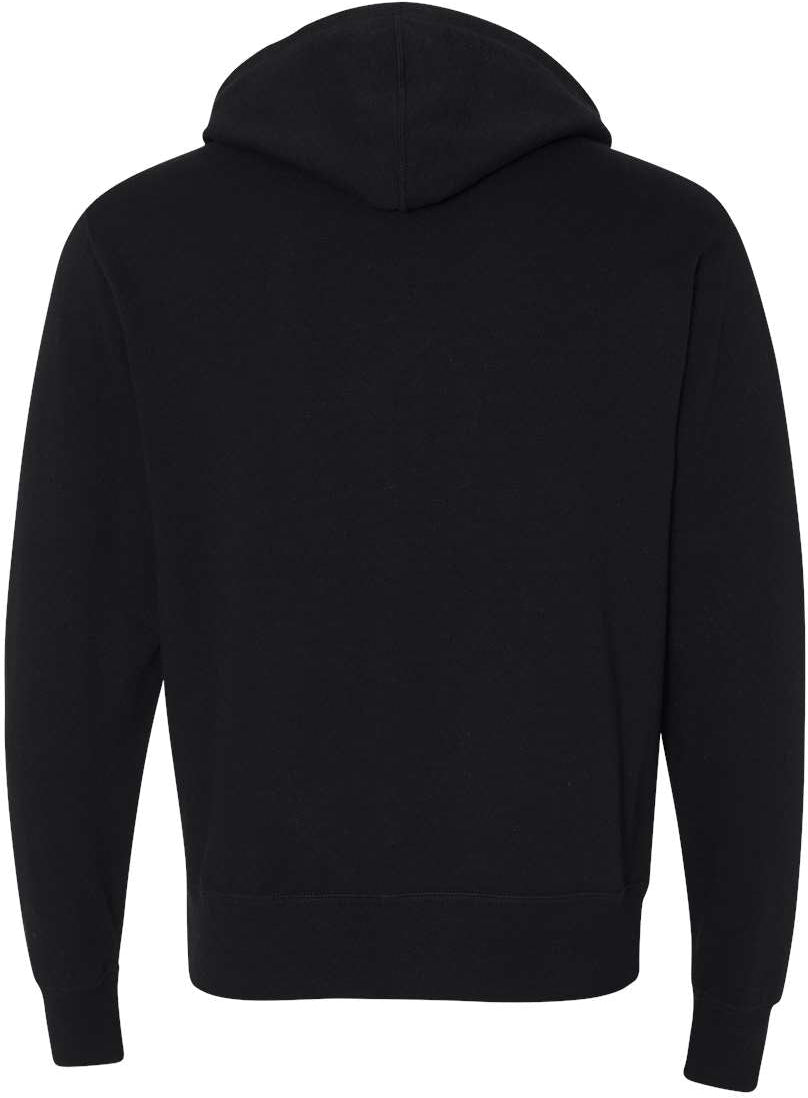 no-logo Independent Trading Co. Heathered French Terry Full-Zip Hooded Sweatshirt-Men's Layering-Independent Trading Co.-Thread Logic