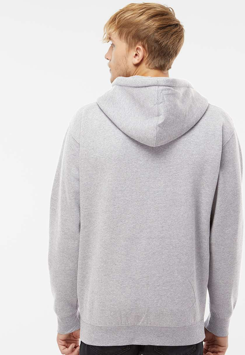 no-logo Independent Trading Co. Heavyweight Full-Zip Hooded Sweatshirt -Men's Layering-Independent Trading Co.-Thread Logic