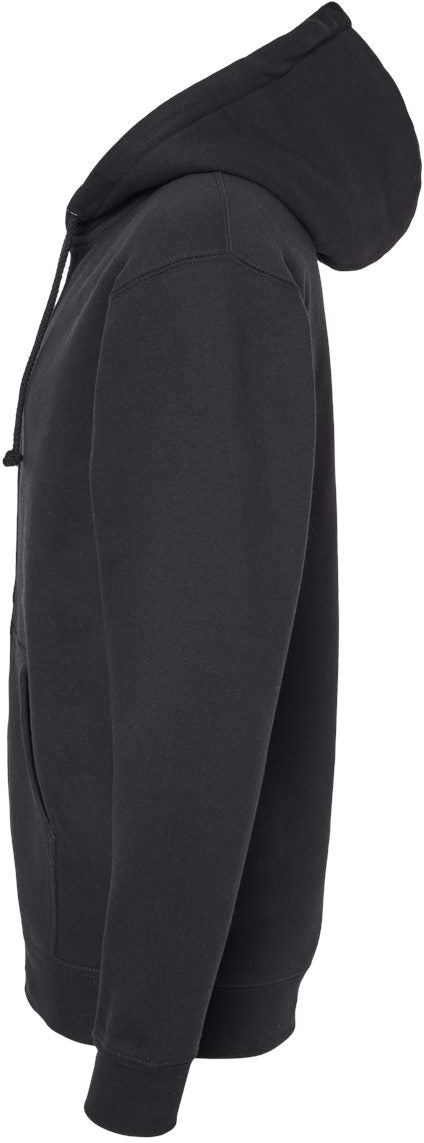 no-logo Independent Trading Co. Heavyweight Full-Zip Hooded Sweatshirt -Men's Layering-Independent Trading Co.-Thread Logic