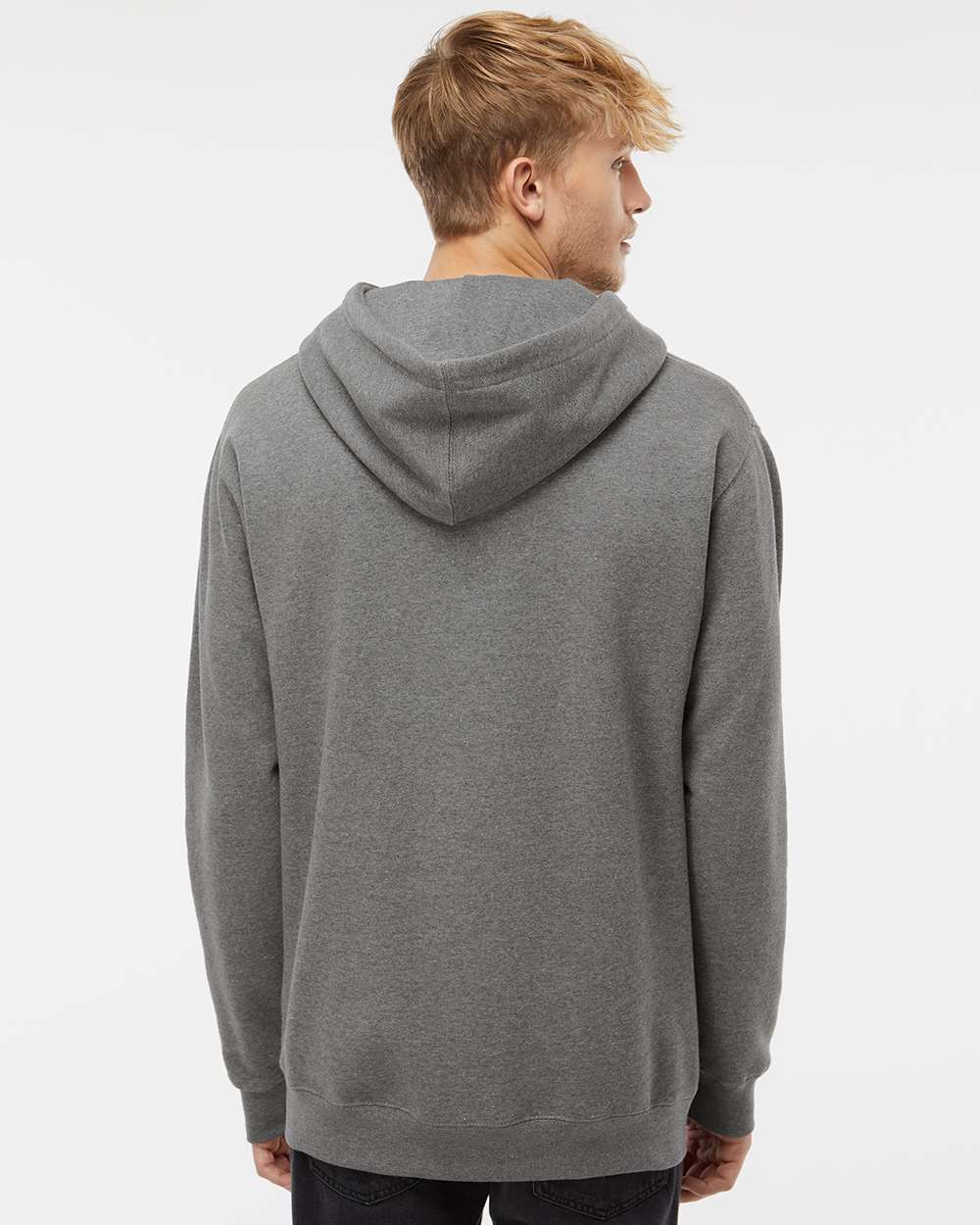 no-logo Independent Trading Co. Heavyweight Full-Zip Hooded Sweatshirt -Men's Layering-Independent Trading Co.-Thread Logic