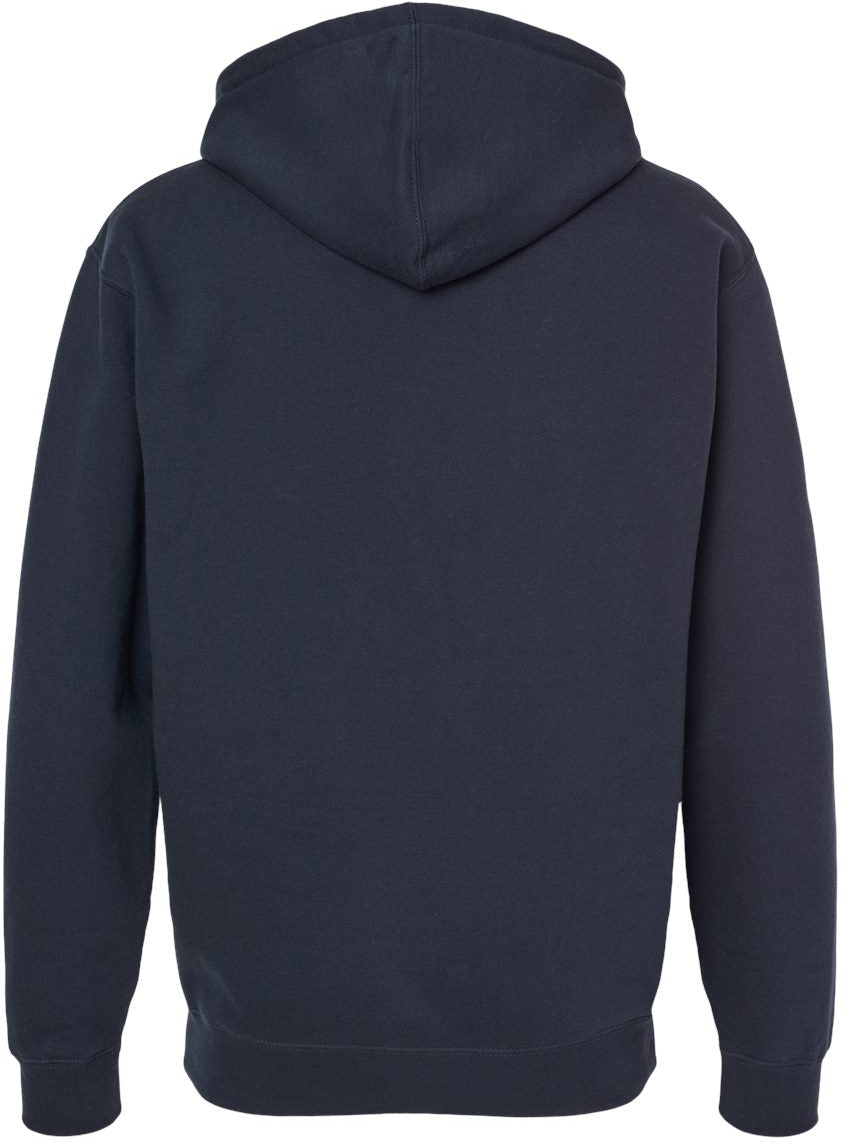 no-logo Independent Trading Co. Heavyweight Full-Zip Hooded Sweatshirt -Men's Layering-Independent Trading Co.-Thread Logic