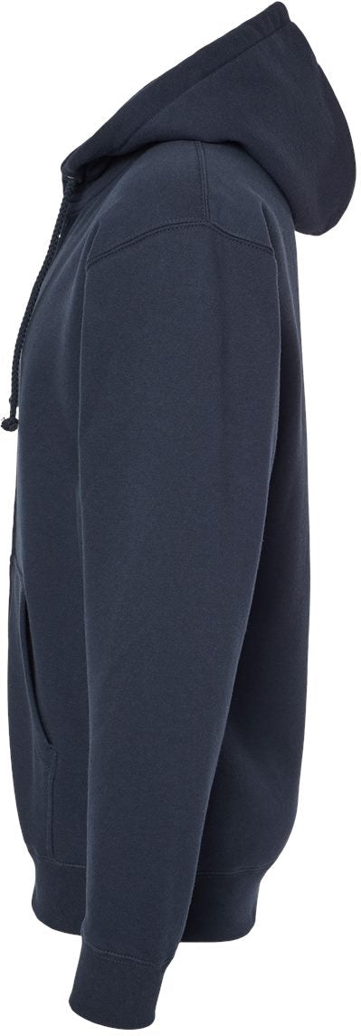 no-logo Independent Trading Co. Heavyweight Full-Zip Hooded Sweatshirt -Men's Layering-Independent Trading Co.-Thread Logic