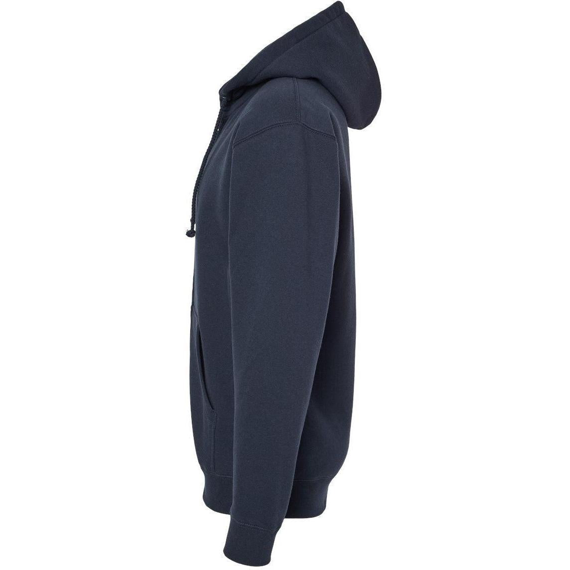no-logo Independent Trading Co. Heavyweight Full-Zip Hooded Sweatshirt -Men's Layering-Independent Trading Co.-Thread Logic