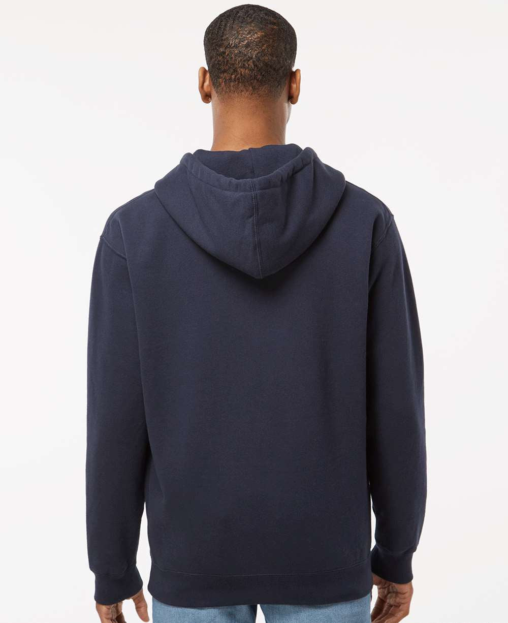 no-logo Independent Trading Co. Heavyweight Full-Zip Hooded Sweatshirt -Men's Layering-Independent Trading Co.-Thread Logic