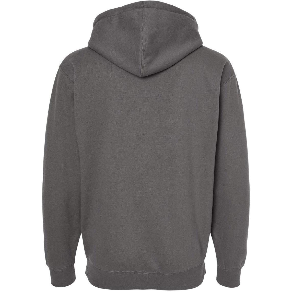 no-logo Independent Trading Co. Heavyweight Full-Zip Hooded Sweatshirt -Men's Layering-Independent Trading Co.-Thread Logic