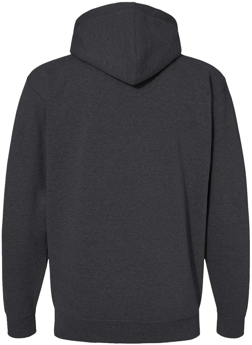 no-logo Independent Trading Co. Heavyweight Full-Zip Hooded Sweatshirt -Men's Layering-Independent Trading Co.-Thread Logic