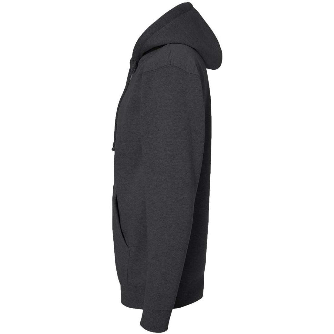 no-logo Independent Trading Co. Heavyweight Full-Zip Hooded Sweatshirt -Men's Layering-Independent Trading Co.-Thread Logic