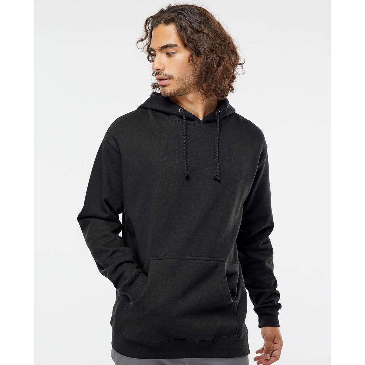 no-logo Independent Trading Co. Heavyweight Hooded Sweatshirt-Men's Layering-Independent Trading Co.-Thread Logic