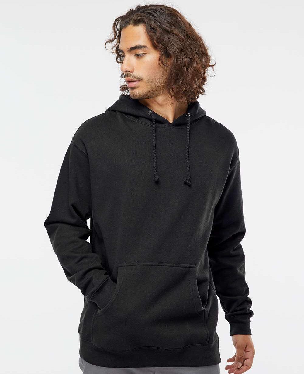 no-logo Independent Trading Co. Heavyweight Hooded Sweatshirt-Men's Layering-Independent Trading Co.-Thread Logic