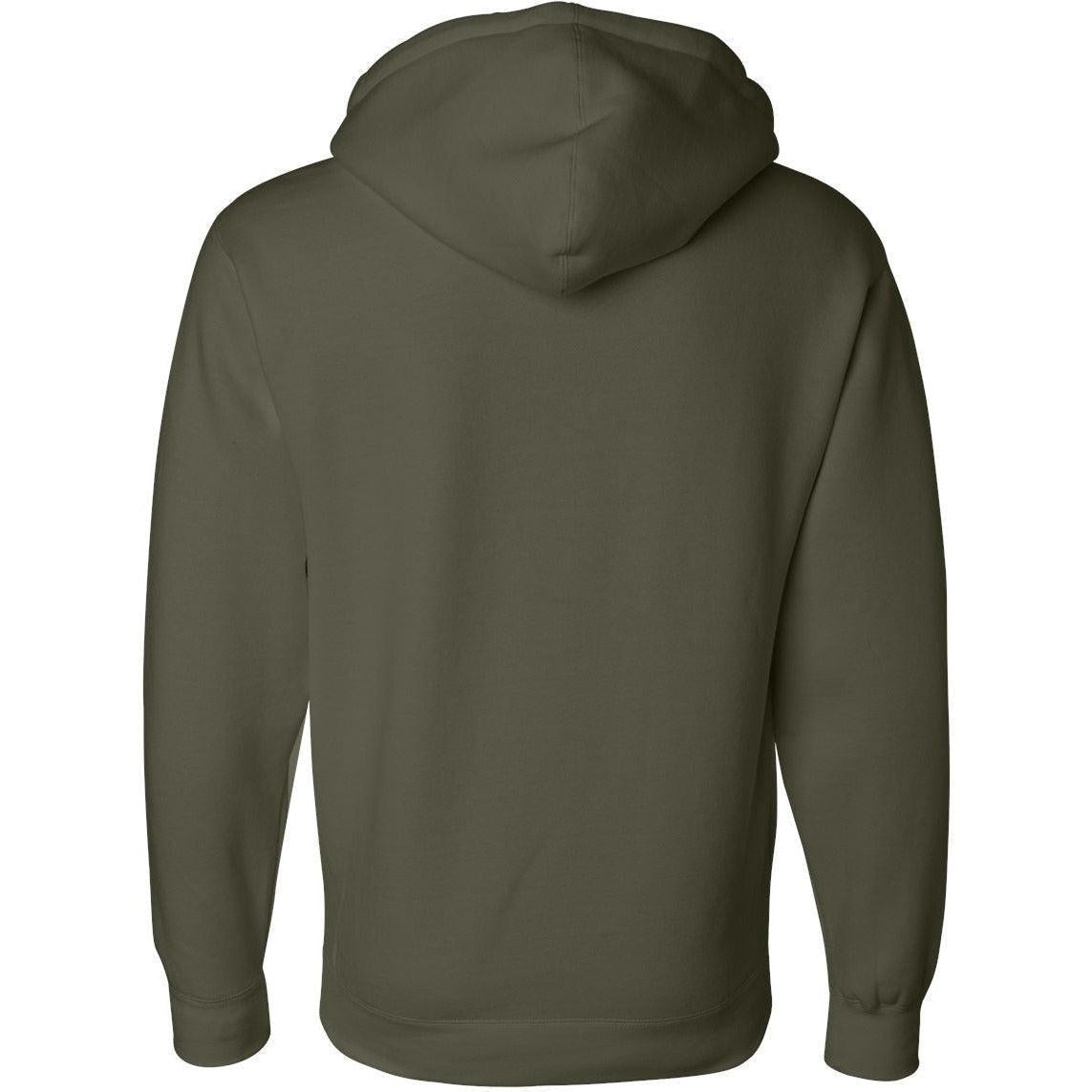 no-logo Independent Trading Co. Heavyweight Hooded Sweatshirt-Men's Layering-Independent Trading Co.-Thread Logic