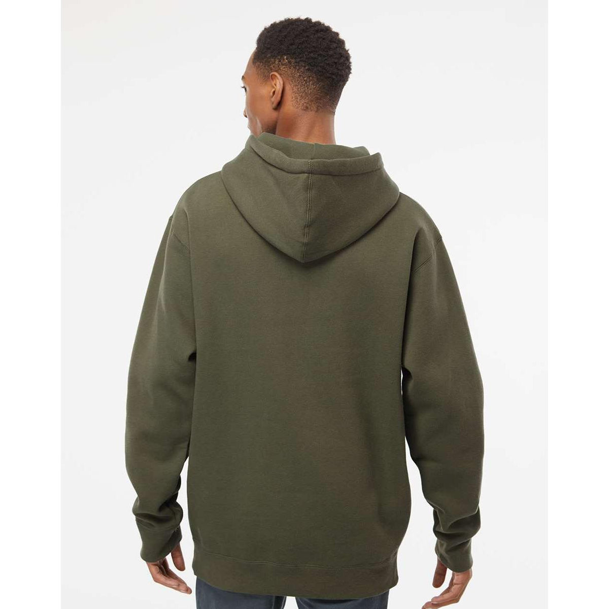 no-logo Independent Trading Co. Heavyweight Hooded Sweatshirt-Men's Layering-Independent Trading Co.-Thread Logic