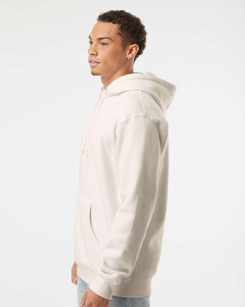no-logo Independent Trading Co. Heavyweight Hooded Sweatshirt-Men's Layering-Independent Trading Co.-Thread Logic