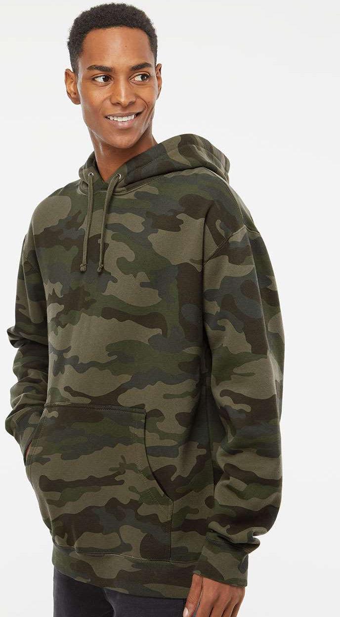 no-logo Independent Trading Co. Heavyweight Hooded Sweatshirt-Men's Layering-Independent Trading Co.-Thread Logic