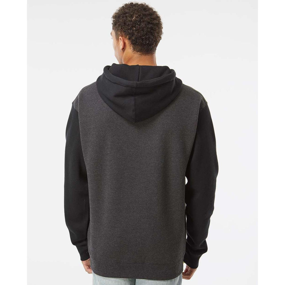 no-logo Independent Trading Co. Heavyweight Hooded Sweatshirt-Men's Layering-Independent Trading Co.-Thread Logic
