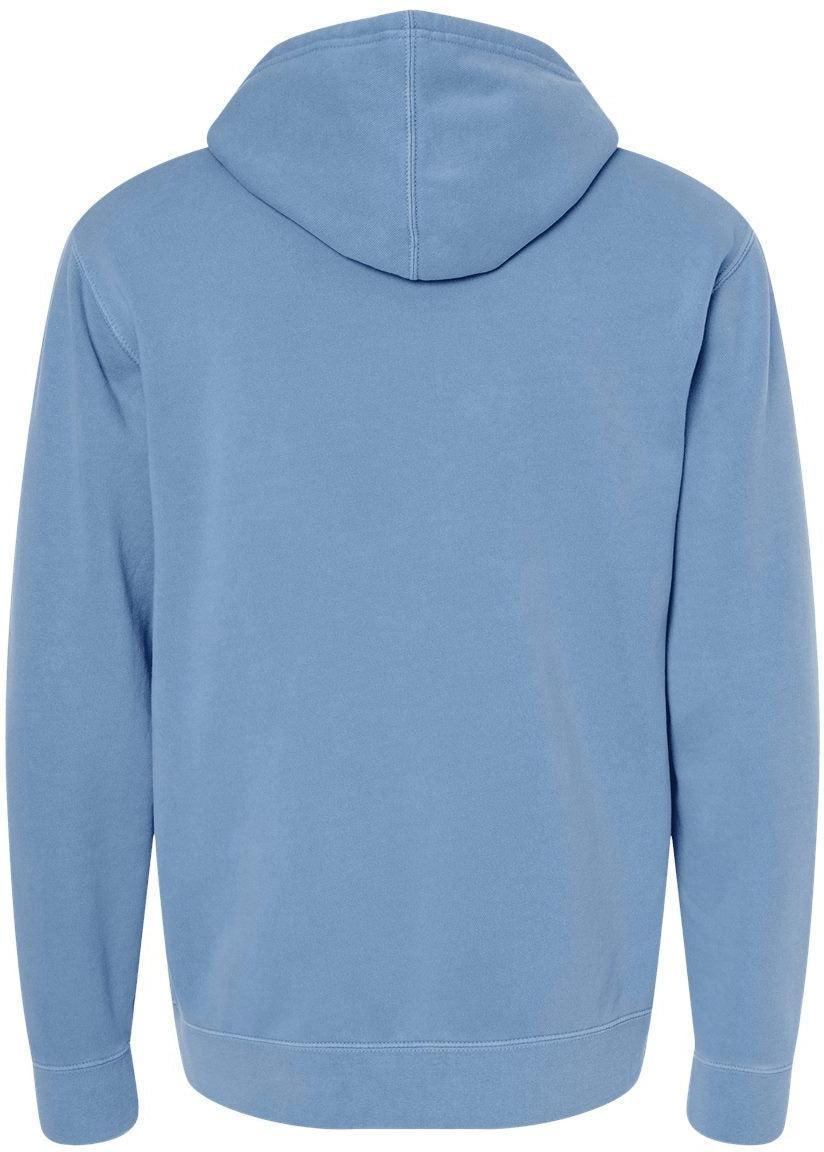 no-logo Independent Trading Co. Heavyweight Pigment-Dyed Hooded Sweatshirt-Men's Layering-Independent Trading Co.-Thread Logic