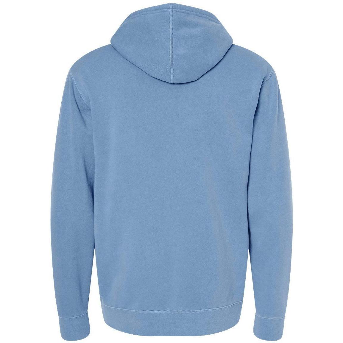 no-logo Independent Trading Co. Heavyweight Pigment-Dyed Hooded Sweatshirt-Men's Layering-Independent Trading Co.-Thread Logic