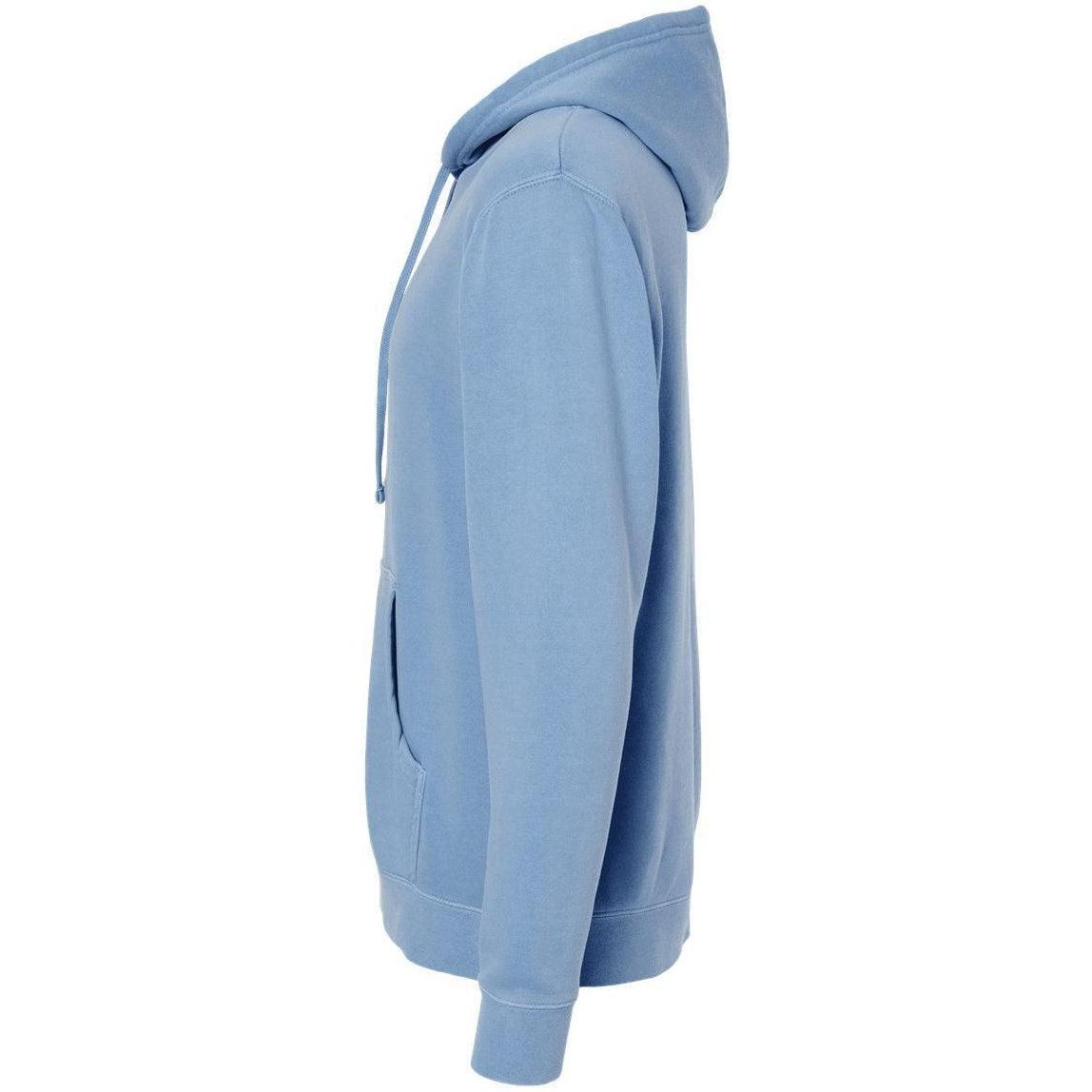 no-logo Independent Trading Co. Heavyweight Pigment-Dyed Hooded Sweatshirt-Men's Layering-Independent Trading Co.-Thread Logic