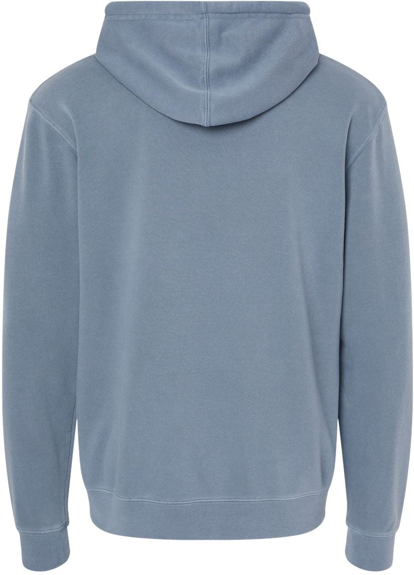 no-logo Independent Trading Co. Heavyweight Pigment-Dyed Hooded Sweatshirt-Men's Layering-Independent Trading Co.-Thread Logic