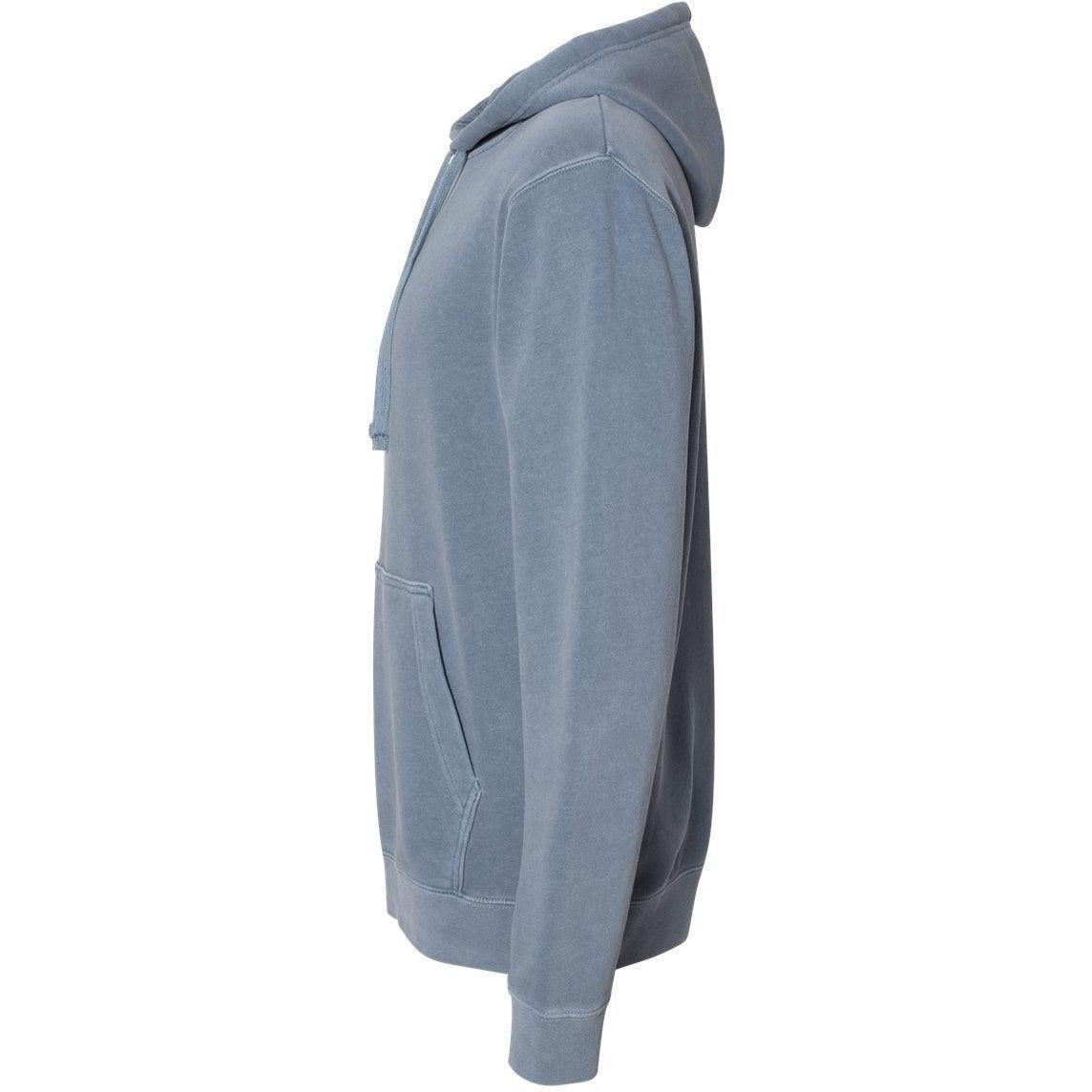 no-logo Independent Trading Co. Heavyweight Pigment-Dyed Hooded Sweatshirt-Men's Layering-Independent Trading Co.-Thread Logic