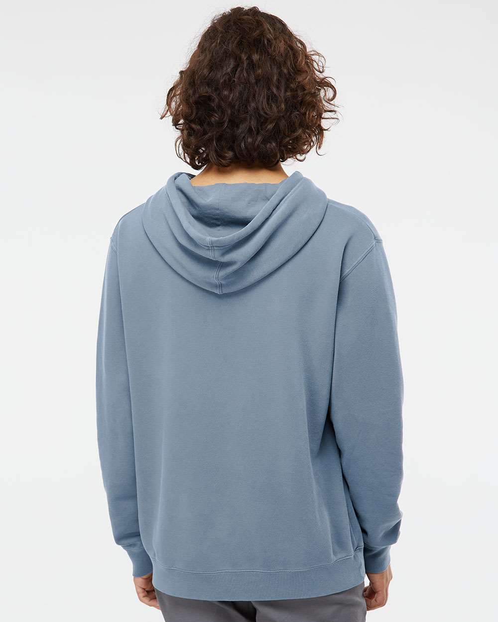 no-logo Independent Trading Co. Heavyweight Pigment-Dyed Hooded Sweatshirt-Men's Layering-Independent Trading Co.-Thread Logic