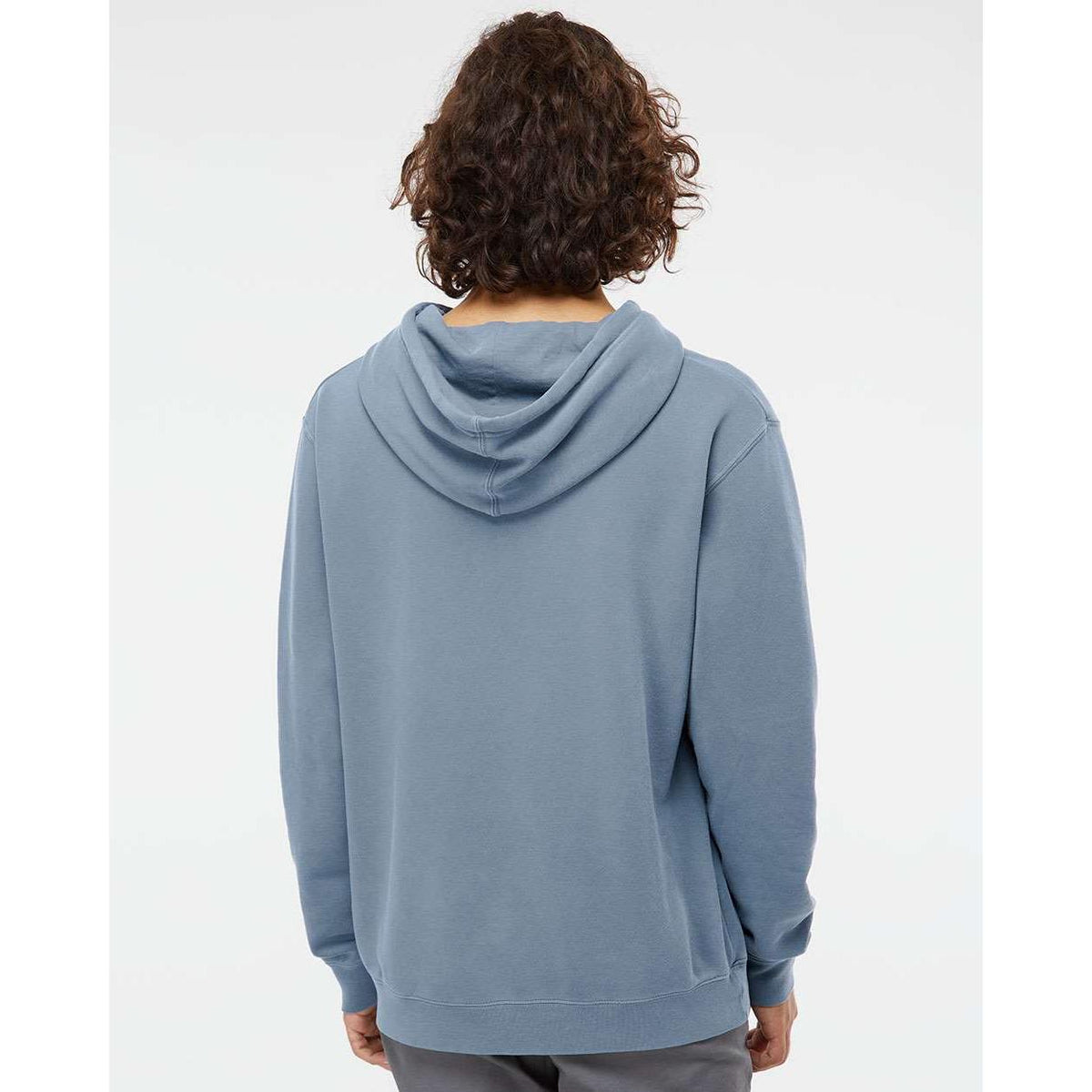 no-logo Independent Trading Co. Heavyweight Pigment-Dyed Hooded Sweatshirt-Men's Layering-Independent Trading Co.-Thread Logic