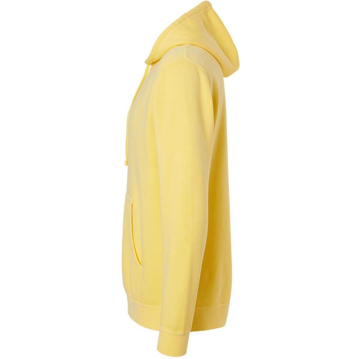 no-logo Independent Trading Co. Heavyweight Pigment-Dyed Hooded Sweatshirt-Men's Layering-Independent Trading Co.-Thread Logic