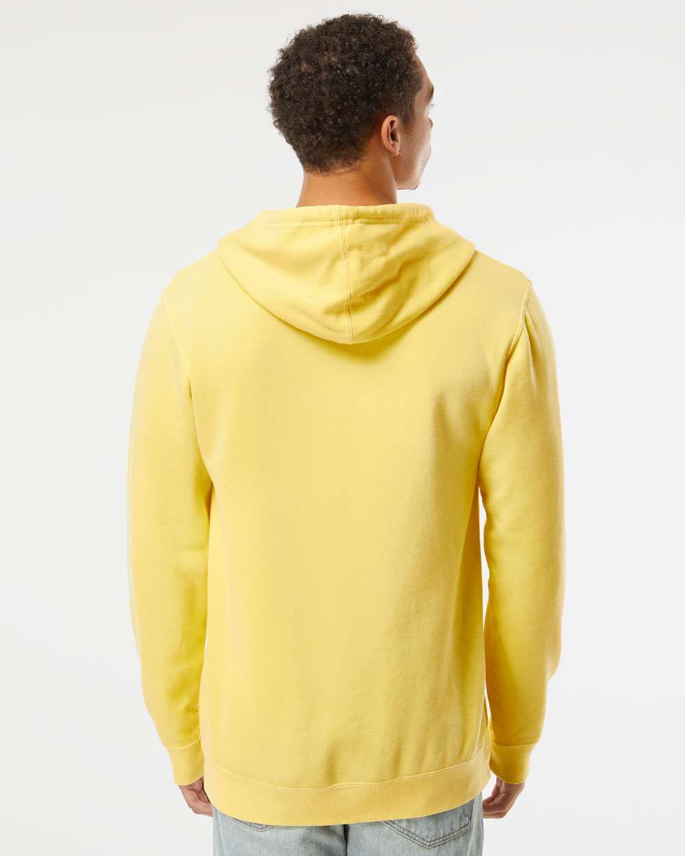 no-logo Independent Trading Co. Heavyweight Pigment-Dyed Hooded Sweatshirt-Men's Layering-Independent Trading Co.-Thread Logic