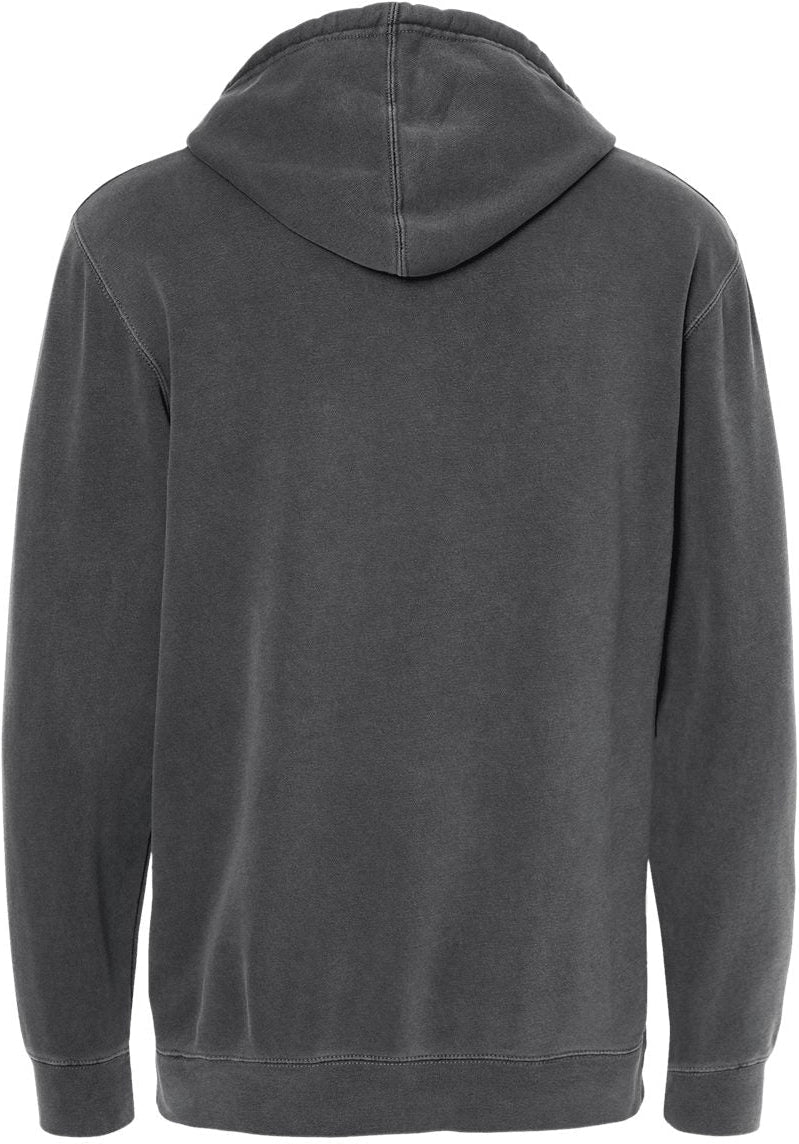 no-logo Independent Trading Co. Heavyweight Pigment-Dyed Hooded Sweatshirt-Men's Layering-Independent Trading Co.-Thread Logic