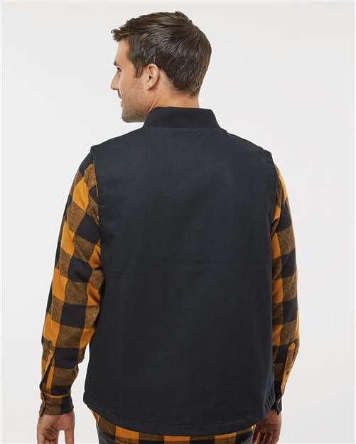 no-logo Independent Trading Co. Insulated Canvas Workwear Vest-Apparel-Independent Trading Co.-Thread Logic