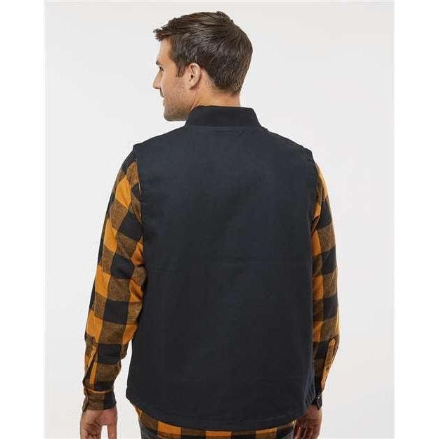 no-logo Independent Trading Co. Insulated Canvas Workwear Vest-Apparel-Independent Trading Co.-Thread Logic