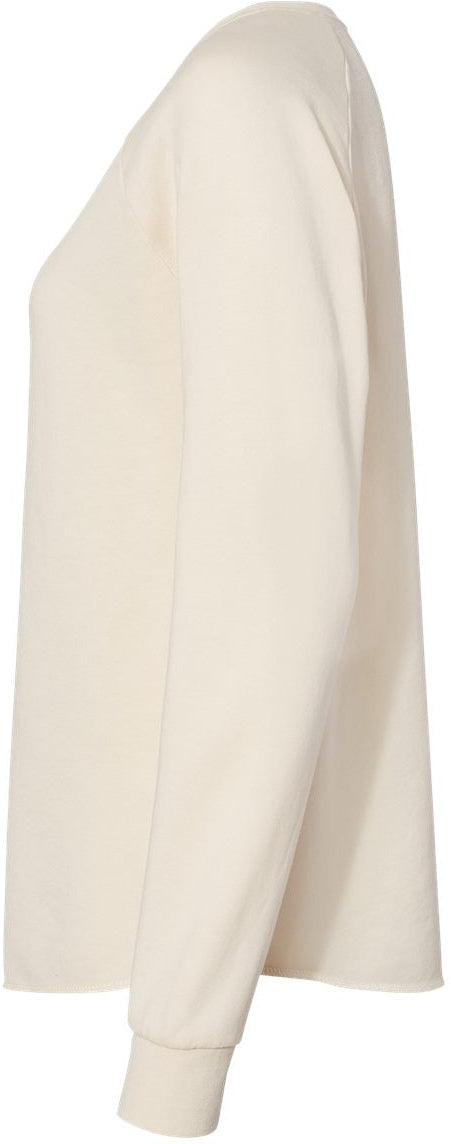 no-logo Independent Trading Co. Ladies California Wave Wash Crewneck Sweatshirt-Ladies Layering-Independent Trading Co.-Thread Logic