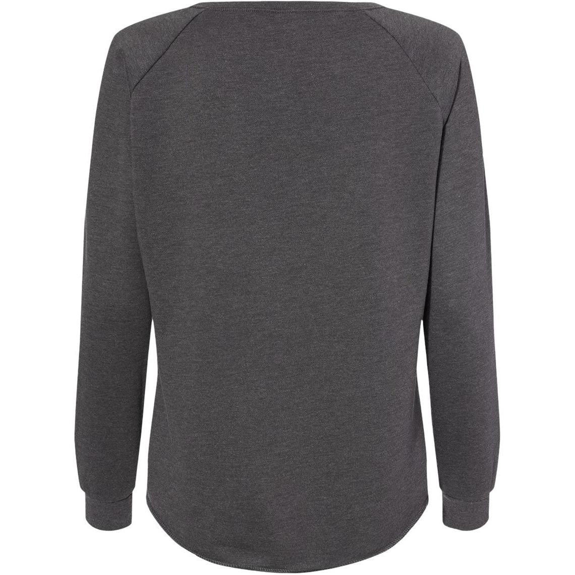 no-logo Independent Trading Co. Ladies California Wave Wash Crewneck Sweatshirt-Ladies Layering-Independent Trading Co.-Thread Logic