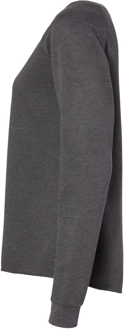 no-logo Independent Trading Co. Ladies California Wave Wash Crewneck Sweatshirt-Ladies Layering-Independent Trading Co.-Thread Logic