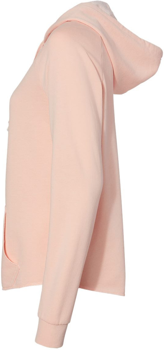 no-logo Independent Trading Co. Ladies California Wave Wash Full-Zip Hooded Sweatshirt -Ladies Layering-Independent Trading Co.-Thread Logic