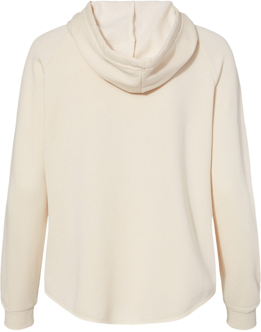 no-logo Independent Trading Co. Ladies California Wave Wash Full-Zip Hooded Sweatshirt -Ladies Layering-Independent Trading Co.-Thread Logic