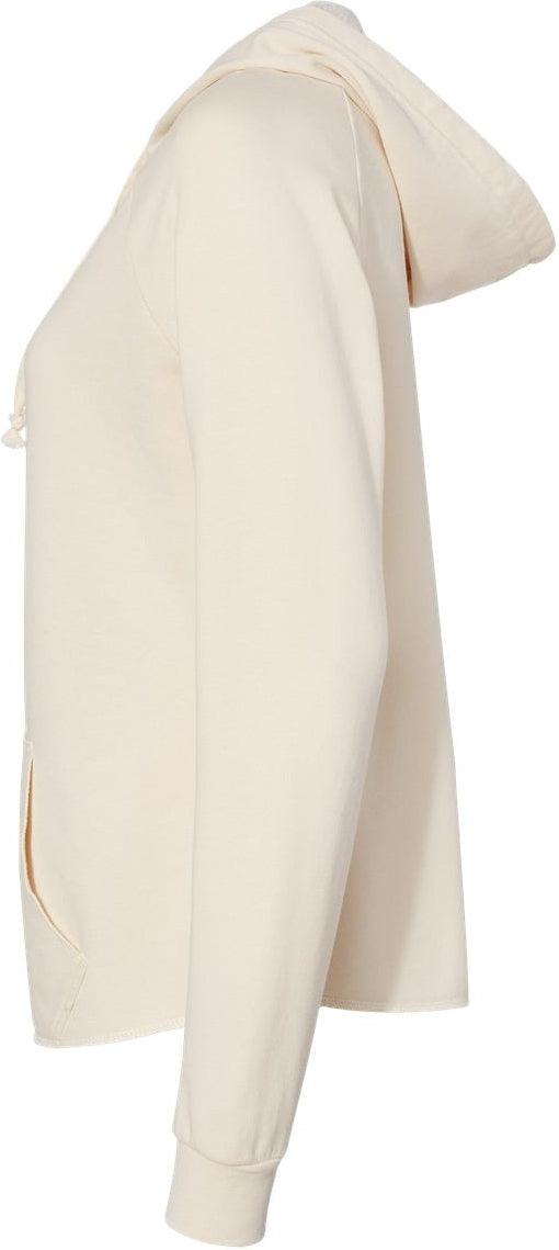 no-logo Independent Trading Co. Ladies California Wave Wash Full-Zip Hooded Sweatshirt -Ladies Layering-Independent Trading Co.-Thread Logic