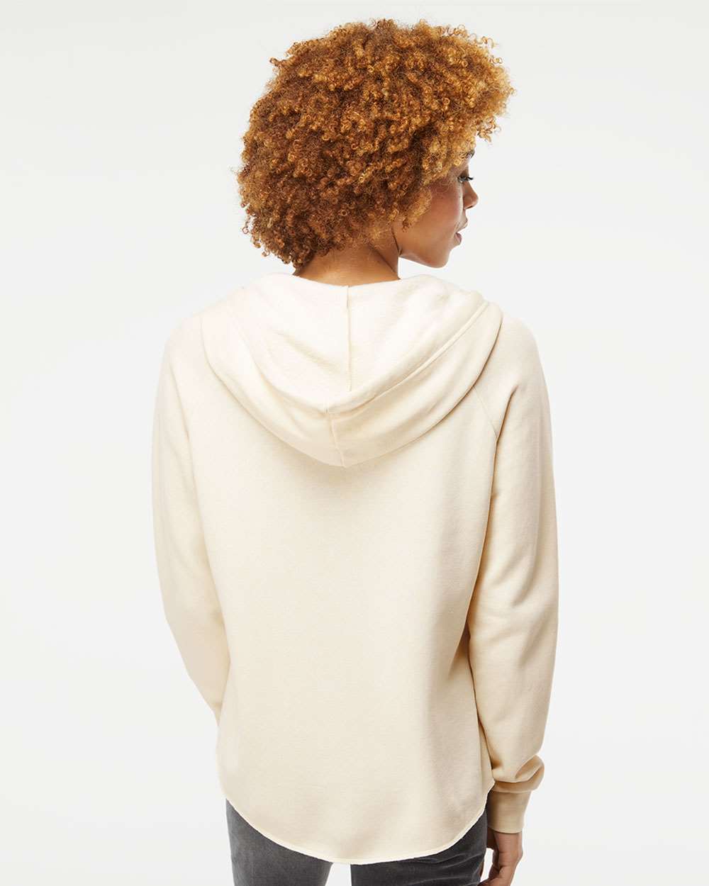 no-logo Independent Trading Co. Ladies California Wave Wash Full-Zip Hooded Sweatshirt -Ladies Layering-Independent Trading Co.-Thread Logic