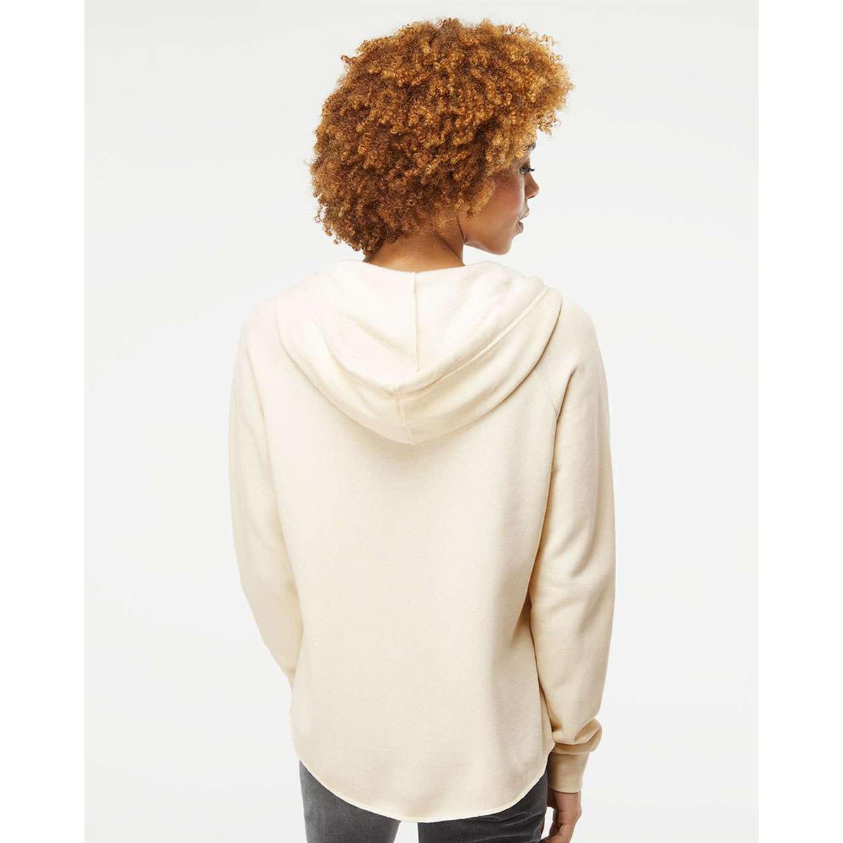 no-logo Independent Trading Co. Ladies California Wave Wash Full-Zip Hooded Sweatshirt -Ladies Layering-Independent Trading Co.-Thread Logic