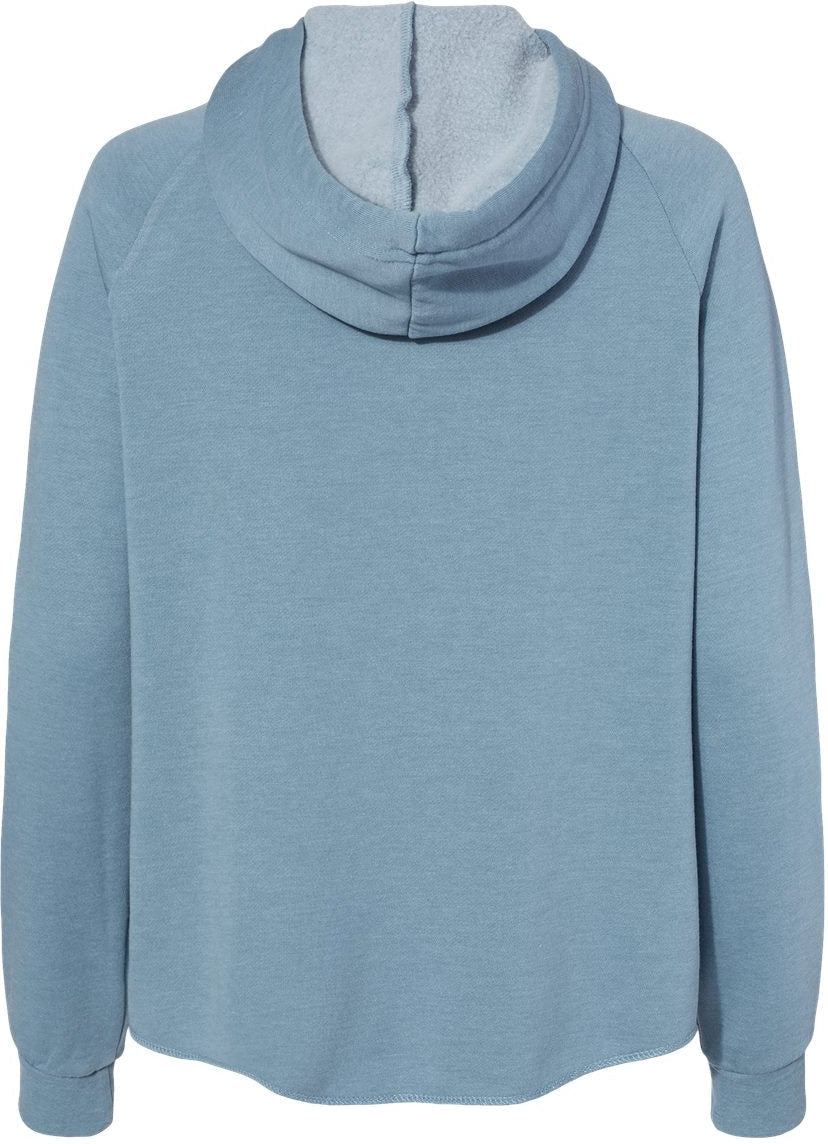 no-logo Independent Trading Co. Ladies California Wave Wash Full-Zip Hooded Sweatshirt -Ladies Layering-Independent Trading Co.-Thread Logic