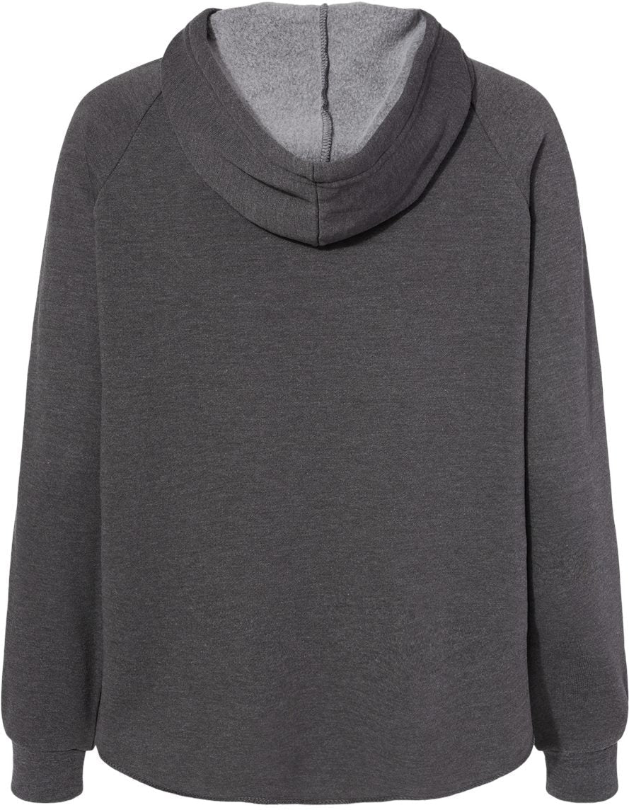 no-logo Independent Trading Co. Ladies California Wave Wash Full-Zip Hooded Sweatshirt -Ladies Layering-Independent Trading Co.-Thread Logic