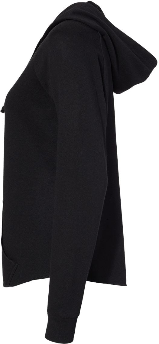 no-logo Independent Trading Co. Ladies California Wave Wash Full-Zip Hooded Sweatshirt -Ladies Layering-Independent Trading Co.-Thread Logic