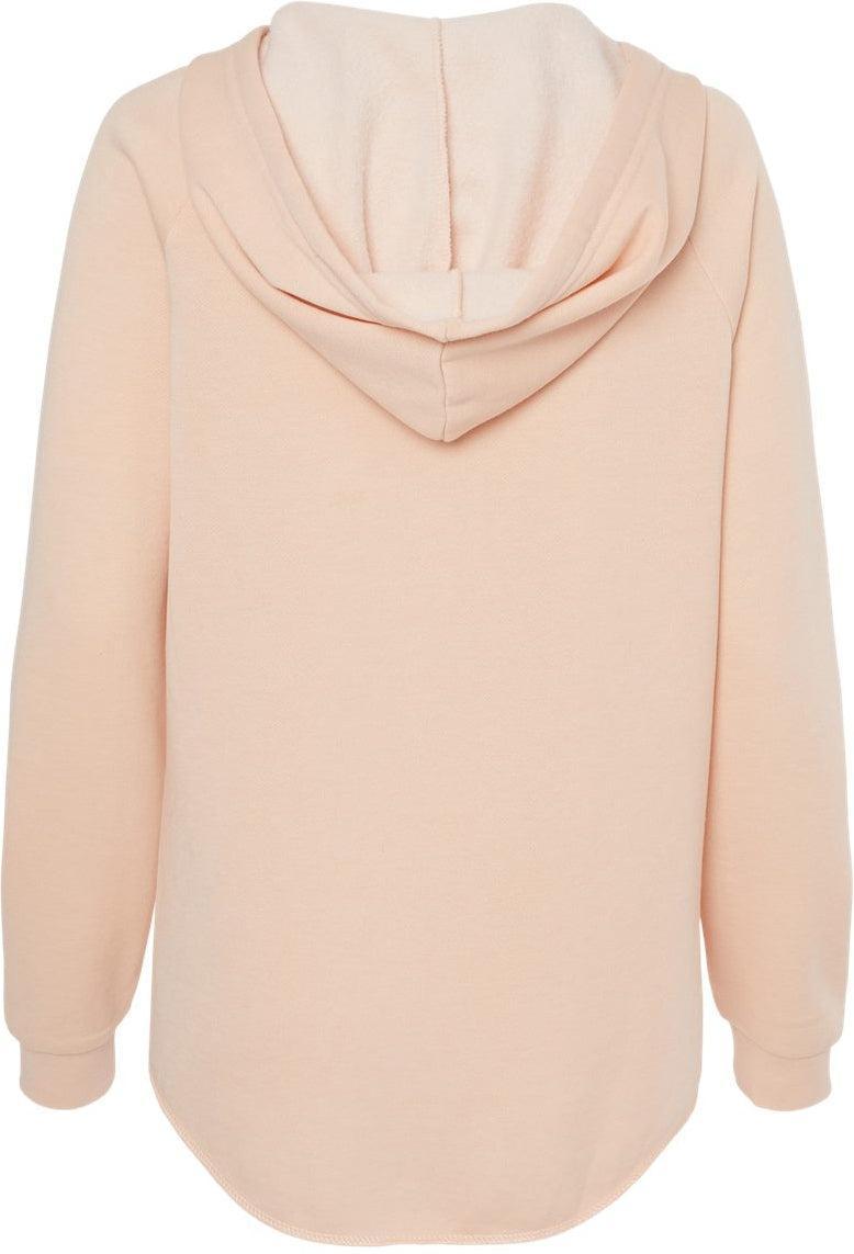 no-logo Independent Trading Co. Ladies Lightweight California Wave Wash Hooded Sweatshirt-Ladies Layering-Independent Trading Co.-Thread Logic