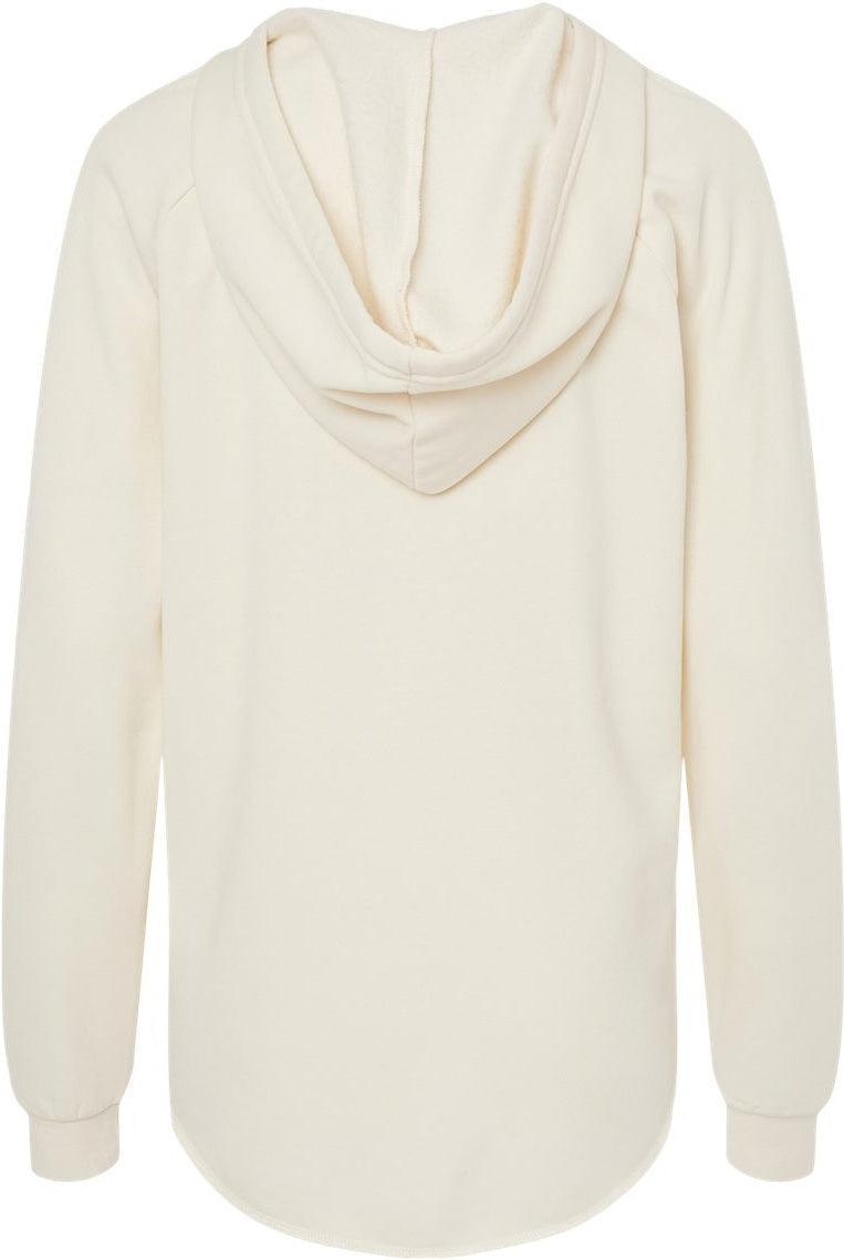 no-logo Independent Trading Co. Ladies Lightweight California Wave Wash Hooded Sweatshirt-Ladies Layering-Independent Trading Co.-Thread Logic