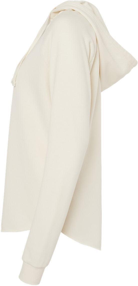 no-logo Independent Trading Co. Ladies Lightweight California Wave Wash Hooded Sweatshirt-Ladies Layering-Independent Trading Co.-Thread Logic