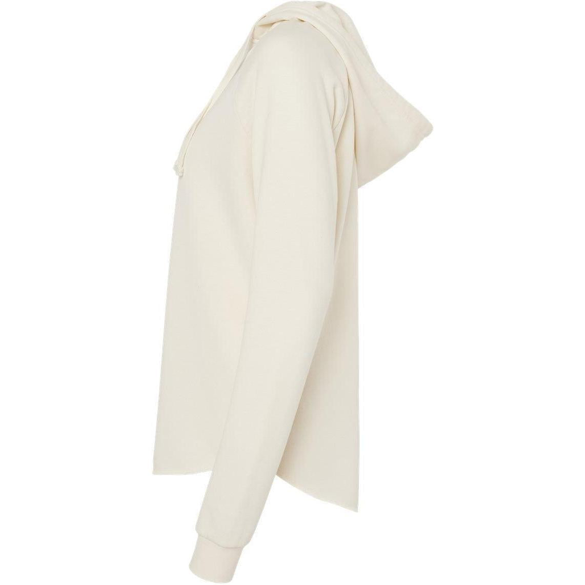 no-logo Independent Trading Co. Ladies Lightweight California Wave Wash Hooded Sweatshirt-Ladies Layering-Independent Trading Co.-Thread Logic